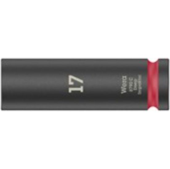 Wera 8790 C Impaktor Deep Topnøgleindsats 17 x 83 mm, 1/2"-tilslutning - 05004834001