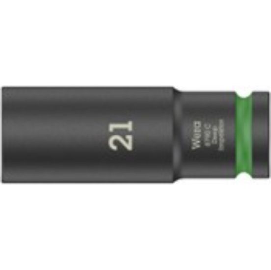 Wera 8790 C Impaktor Deep Topnøgleindsats 21 x 83 mm, 1/2"-tilslutning - 05004837001
