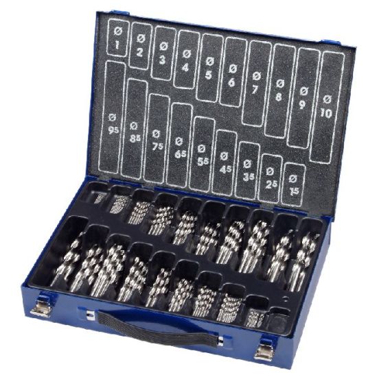 Bohrcraft metalborsæt 170 dele MG170 - 11201410170