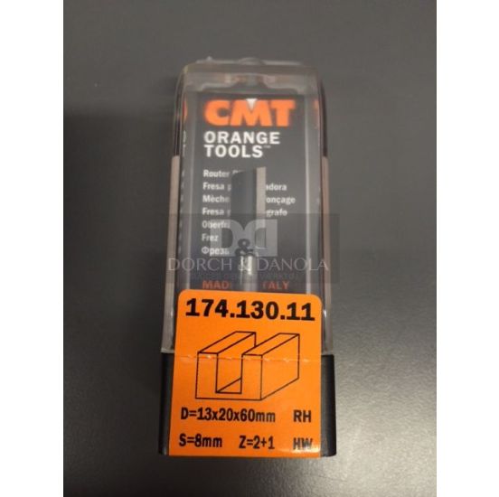 CMT Overfræsebor HM 13x20/60 K8 - 174.130.11