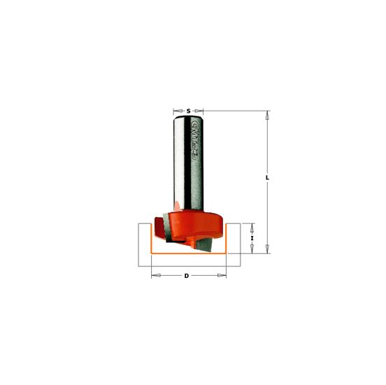 CMT Overfræsebor HM 19x19 K8 - 901.190.11