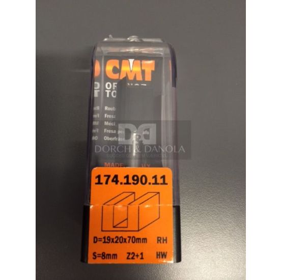 CMT Overfræsebor HM 19x20/70 K8 - 174.190.11