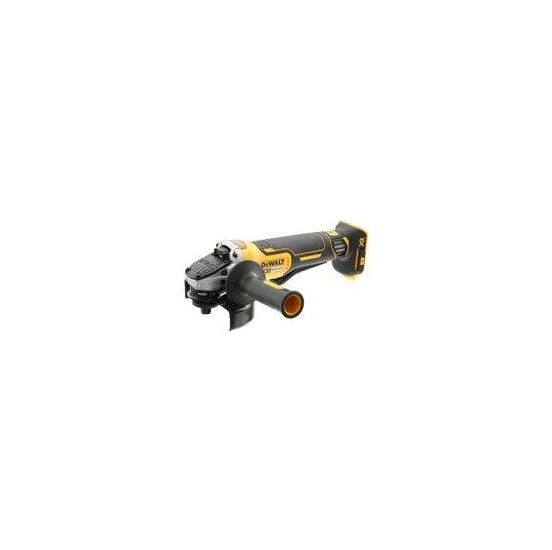 DeWalt 18V XR 125mm kulløs vinkelsliber med vippekontakt, løs enhed i TSTAK - DW-DCG406NT-XJ