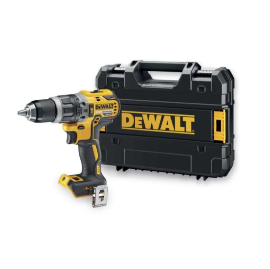 DeWalt 18V XR Li-Ion kulløs kompakt slagboremaskine, løs enhed i TSTAK - DW-DCD796NT-XJ