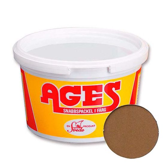 Ages spartelmasse nr.9 Mørk Eg. 400g - 54A0091