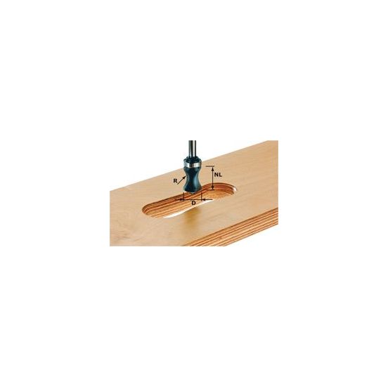 Festool håndgrebsfræser HW, skaft 8 mm 491033 - 491033