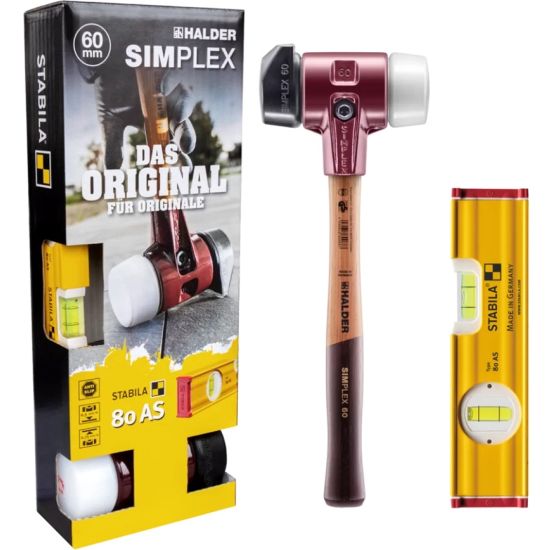 Halder Simplex Plus Box Set "Landscaping/Hardscaping" Inkl. Stabila vaterpas - 3027S024