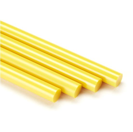 Knottec knastfyld 250mm Ø12mm 5 stk. Gul - KT-10125