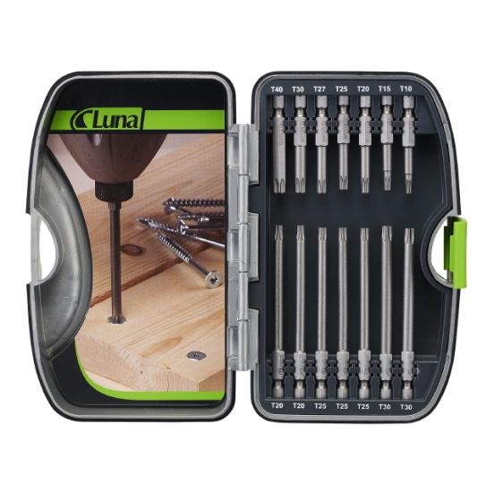 Luna bitssæt torx med 14 dele - 212750103
