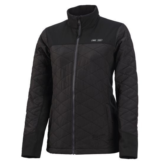 Milwaukee Hybrid Varmejakke til kvinder M12 HJPLADIES-0 sort - Medium - 4933464341