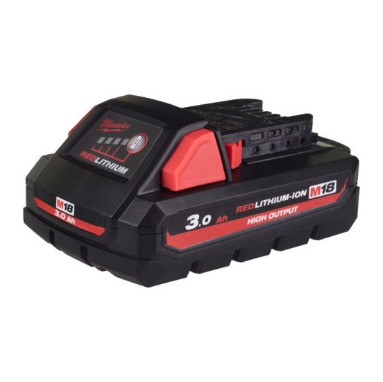 Milwaukee batteri M18 HB3 HO Red Lithium-Ion 18V 3,0 Ah - 4932471069