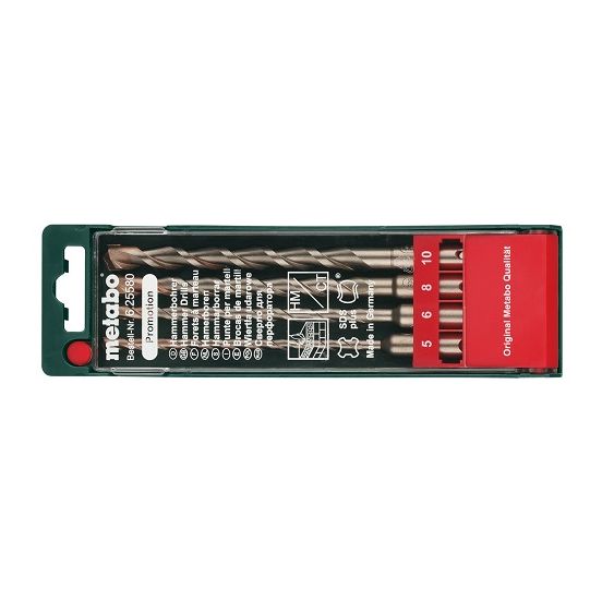 Metabo SDS-Plus Borsæt 4 dele - 625580000