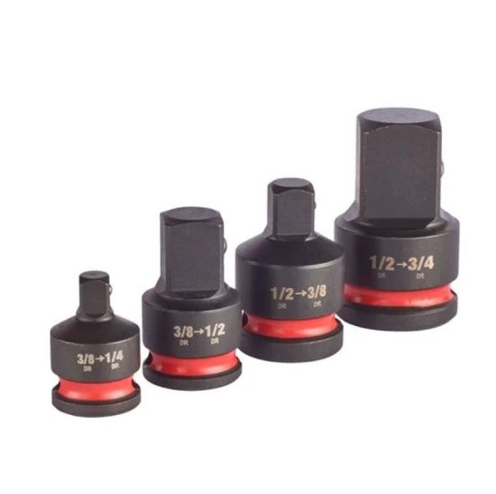 Milwaukee ½" SHOCKWAVE™ IMPACT DUTYADAPTER-sæt (4 dele) - 4932480356