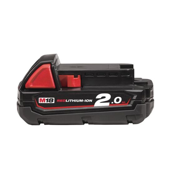 Milwaukee batteri M18B2 Red Lithium 18V 2,0 Ah - 4932430062