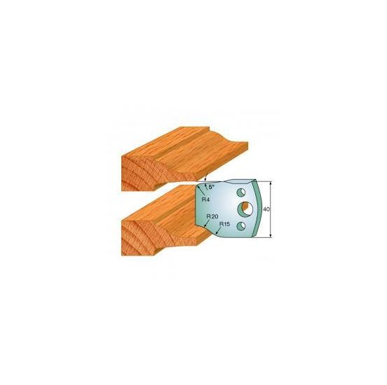 CMT Profilknive sæt 40mm nr. 100 - 690.100