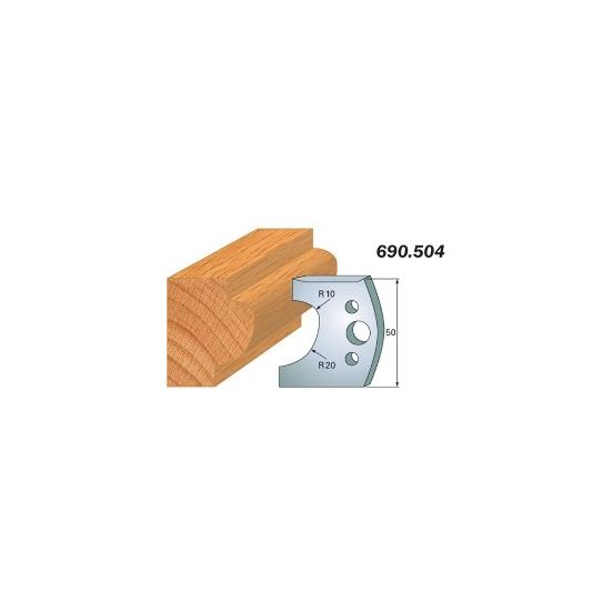 CMT Profilknive sæt 50mm nr. 504 - 690.504