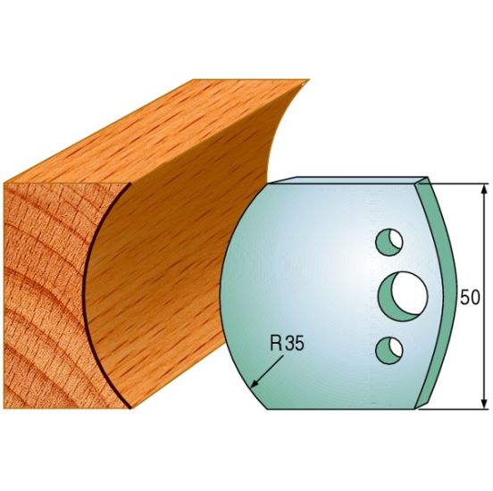 CMT Profilknive sæt 50mm nr. 545 - 690.545
