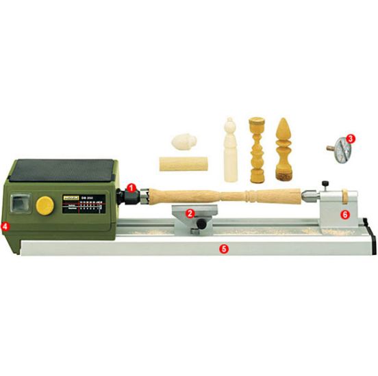 Proxxon Micro Drejebænk DB 250 - ROL-27020