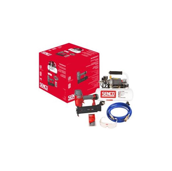 Senco kompressorsæt med dykkerpistol - SE-AFN0024KIT