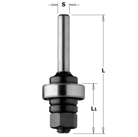 CMT Spindel t. slidsfr. m/leje K8 - 924.080.10