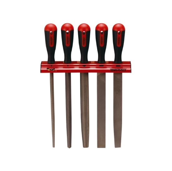 Teng Tools filsæt WRFL05 med 5 dele 250mm - 128660107
