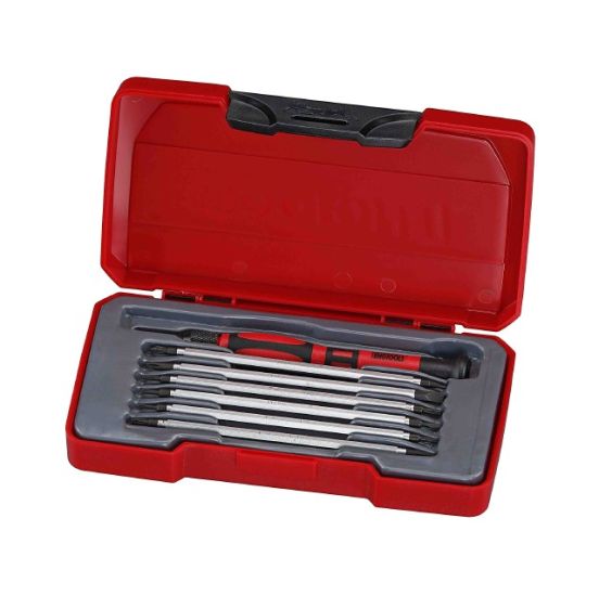 Teng Tools mini skruetrækkersæt 8 dele TM708 - 172280109