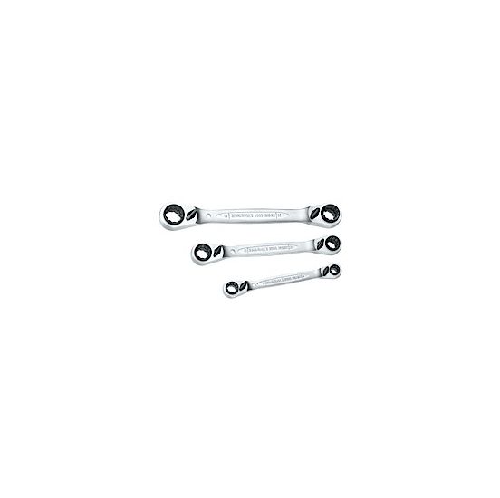 Teng Tools ringnøglesæt med skralde 6503RX med 3 dele 8-19mm - 231411000