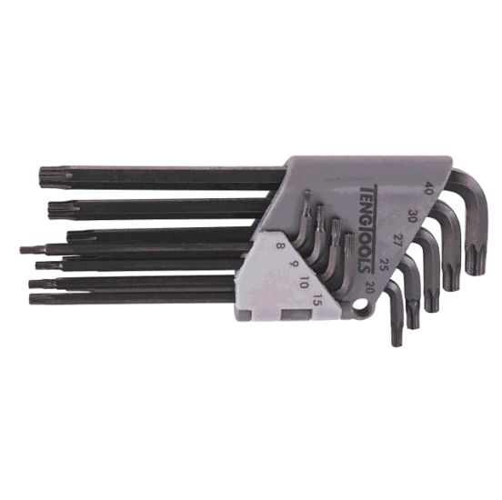 Teng Tools torx unbrakonøgle sæt 1479TX med 9 dele - 116600107