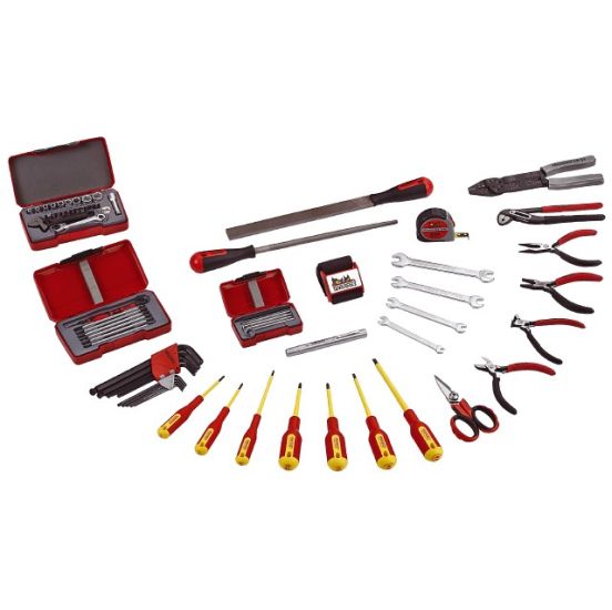 Teng Tools værktøjskasse inkl. 69 dele værktøj - 173380502