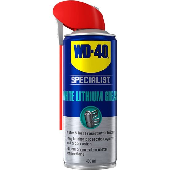 WD40 Hvidt Lithium Grease 400ml - WD-47111