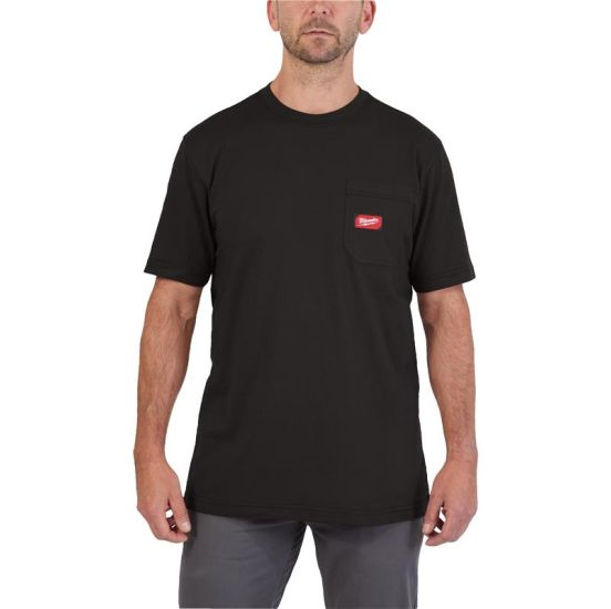 Milwaukee Sort kortærmet t-shirt WTSSBL - WTSSBL