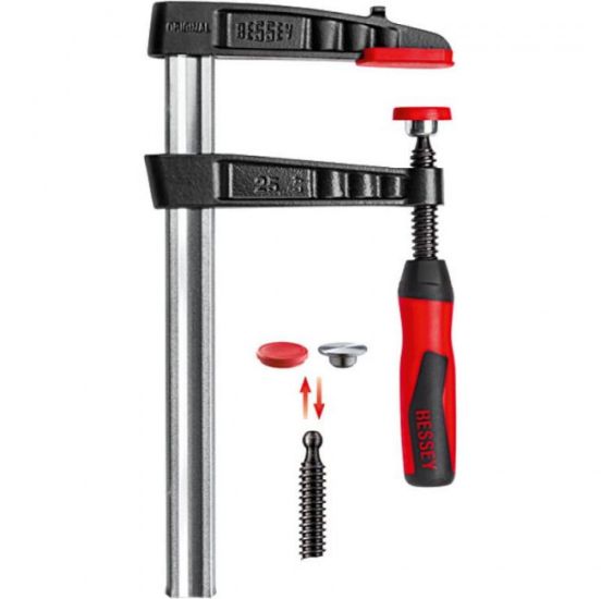 Bessey helsmedede stålskruetvinger - BS-GZ-2K