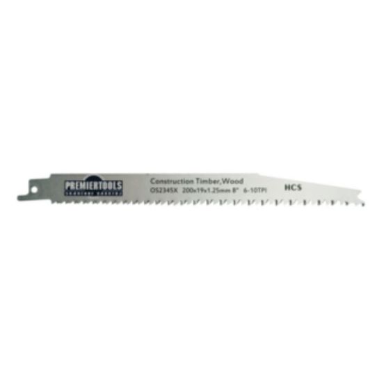 Bajonetklinge 200mm HCS Træ 5 stk - OS2345X