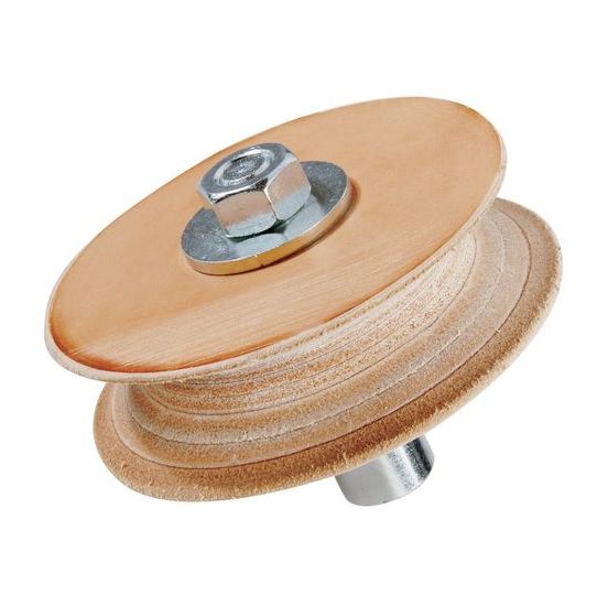 Holzkraft læderskive Ø 100 mm profileret - SM-5760053