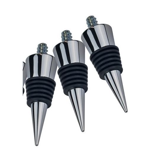 Drechselmeister 3 Stk. Flaskepropper, forniklet - DR-DDH8222N