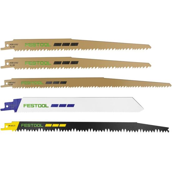 Festool Bajonetsavklinge-sæt RS-Sort/5 - 577496