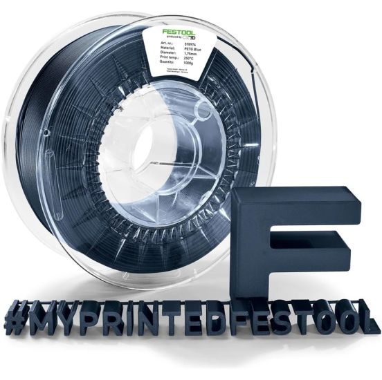 Festool FIL-BL 3D-print filament PETG mørk blå 1 kg - 578974