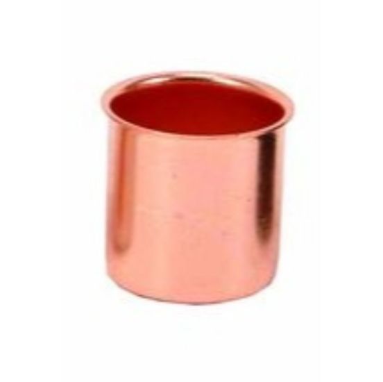 Lysholder 23 mm - Kobber 10 stk. - TE3432