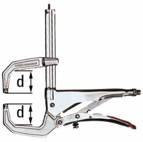 BESSEY C-Griptænger GRZC 110/80 - BS-GRZC