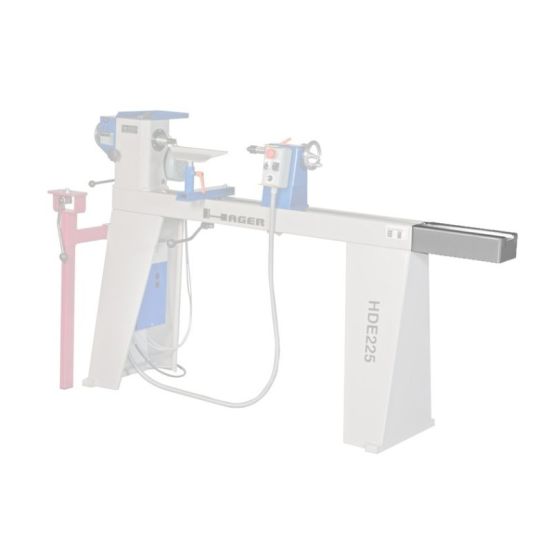 Hager Vangeforlæner 500 mm HDE250 - DR-DH25025