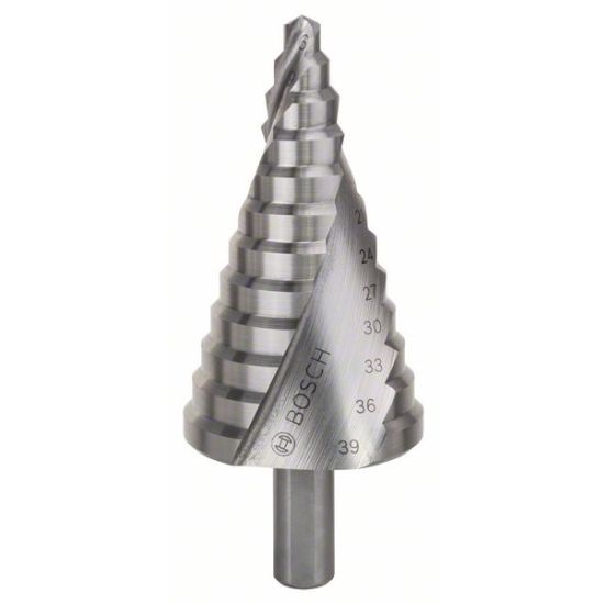 Bosch HSS-borehoveder til trinboring, 3-flat-skaft 6-39 mm - 2608597521