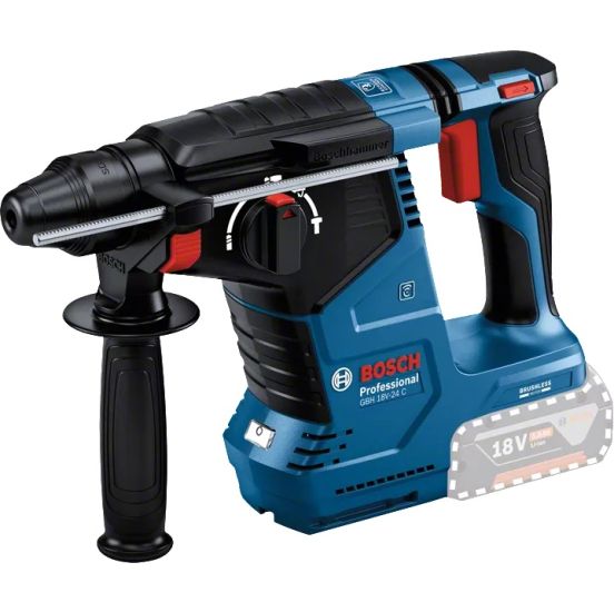 Bosch borehammer GBH 18V-24C Professional Solo - SDS-Plus - 0611923000