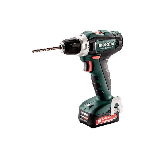 Metabo bore-/Skruemaskine Powermaxx BS 12 - 1x2,0 Ah - 601036000