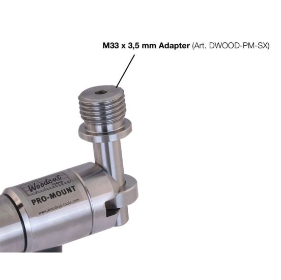 Woodcut PRO-MOUNT Adapter M33 x 3,5mm - DR-DWOOD-PM-SX