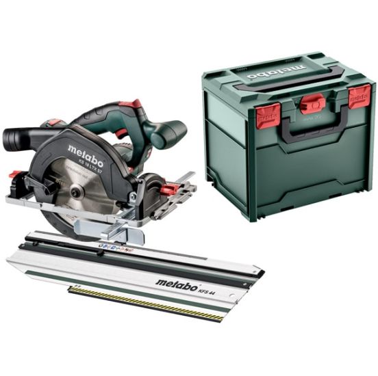 Metabo KS 18 LTX 57 solo rundsav + KFS 44 - 691195000
