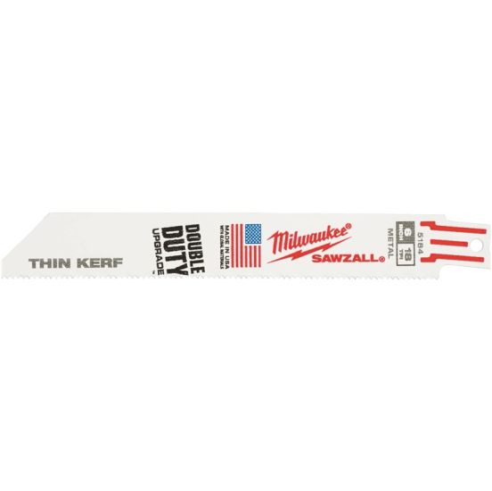 Milwaukee Bajonetsavklinger til metal Thin kerf - THIN-KERF-BAJONETSAVKLINGER-TIL-METAL