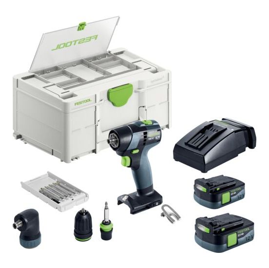 Festool Akku bore-/skruemaskine TXS 12 2,5-Set - 576874