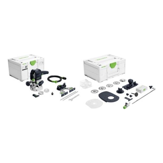Festool Overfræser OF 1010 REBQ-Set med LED lys & tilbehørssystainer - 578049