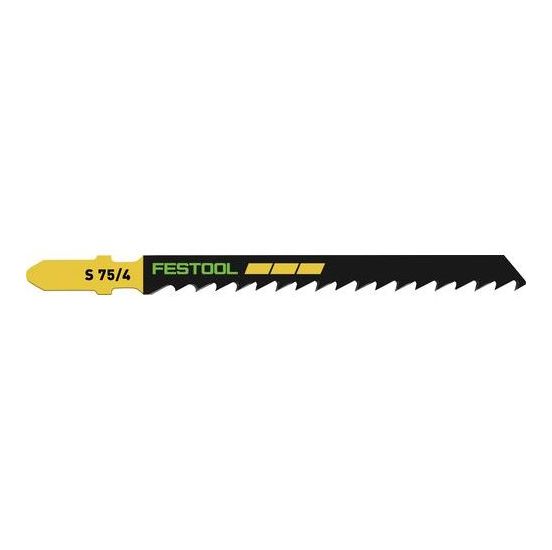 Festool Stiksavklinge S 75/4 | Træ Basic Savklinge | 5 stk - 204305