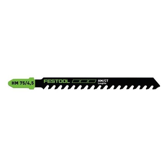 Festool Stiksavklinge HM 75/4,5 | Byggematriale savklinge | 1 stk - 204343